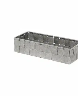 Úložné boxy Compactor Úložný organizér do zásuvky Compactor TEX - košík L, 30 x 12 x 7 cm, šedý