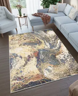 Moderní koberce Luxusní koberec s abstraktním vzorem do obývacího pokoje Šířka: 120 cm | Délka: 170 cm