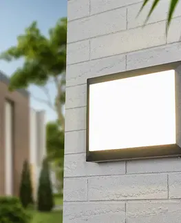 Venkovní nástěnná svítidla Albert Leuchten LED venkovní nástěnné světlo Kiran odolné stínidlo