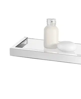 Koupelnový nábytek Koupelnová polička LINEA nerezová lesklá 46,5 cm ZACK