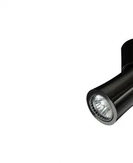 Moderní bodová svítidla Azzardo AZ1477 stropní bodové svítidlo Lino černá/chrom