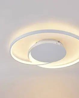 Stropní svítidla Lucande Lucande Enesa LED stropní světlo, kulaté, CCT