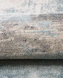 Moderní koberce Exkluzivní modro-béžový koberec Šírka: 200 cm / Dĺžka: 300 cm
