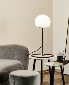 Stolní lampy Wever & Ducré Lighting WEVER & DUCRÉ Dro 2.0 stolní lampa noha černobílá