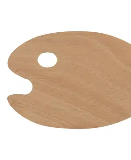 Hračky JUNIOR - Paletka pro výtvarníky - dřevěná 29x20 cm