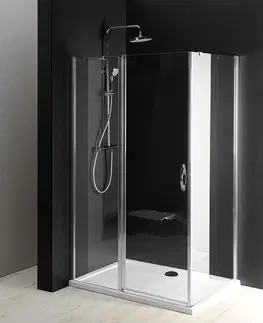 Sprchové kouty GELCO ONE sprchové dveře s pevnou částí 1100 čiré sklo GO4811