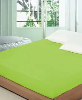 Ložní prostěradla Světle zelené plachty na postele
