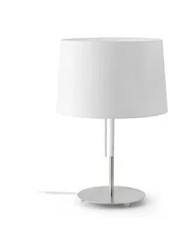 Designové stolní lampy FARO VOLTA bílá stolní lampa