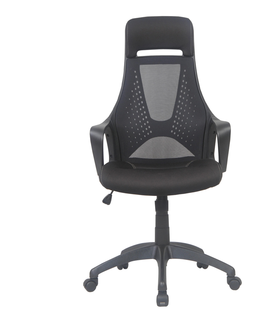 Kancelářské židle Kancelářské křeslo GENDORF, černý mat