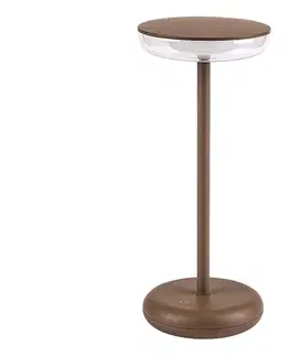 Lampy Rabalux Rabalux 77089 - LED Stmívatelná venkovní lampa KONIN LED/6W/5V IP44 hnědá 