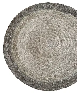 Koberce a koberečky Přírodní kulatý koberec z mořské trávy Seagrass - Ø104 cm Chic Antique 16085500 (16855-00)