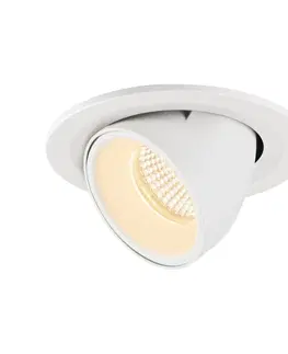 LED podhledová svítidla SLV BIG WHITE NUMINOS GIMBLE S zápustné stropní svítidlo bílé 3000 K 20° 1005895