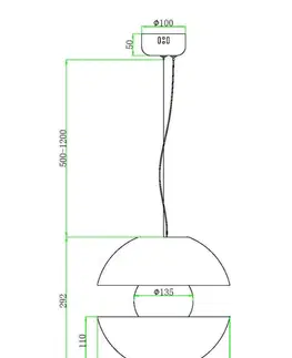 Designová závěsná svítidla MAYTONI Závěsné svítidlo Rebel MOD322PL-L6G3K