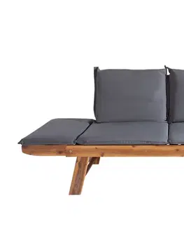 Lavice do jídelny LuxD Designová lavice Ocean skládací / akácie