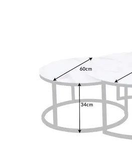 Konferenční stolky Konferenční stolek DEION Dekorhome 80 cm