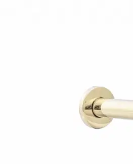 Sifony k pračkám HOPA Umyvadlový kovový sifon s click/clack zátkou, univerzální, zlatá světlá BAHA5692