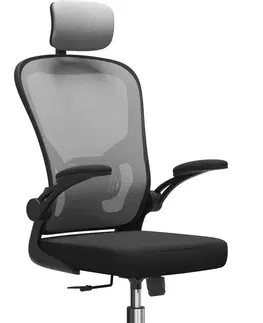 Kancelářské židle TP Living Kancelářská otočná židle DORY - šedá