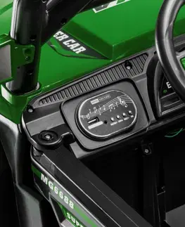 DĚTSKÝ TEXTIL Jedinečné dětské elektrické autíčko bugina G37 zelený