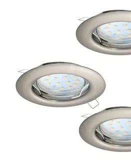 LED osvětlení Eglo Eglo 94237 - SADA 3x LED Podhledové svítidlo PENETO 3xGU10-LED/3W/230V 
