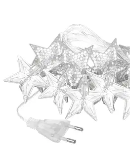 Vánoční řetězy a lamety TooLight Dekorativní LED světelný řetěz AROD II 005 - 250 cm bílá teplá