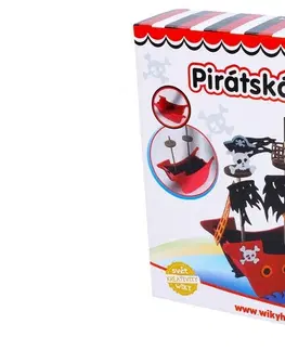 Hračky WIKY - Kreativní sada Pirátská loď