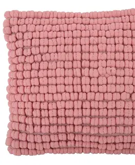 Dekorační polštáře Světle růžový polštář s výplní Luca - 45*45 cm Collectione 8502541675027