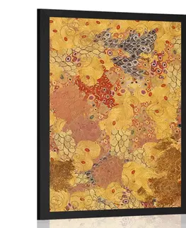 Abstraktní a vzorované Plakát abstrakce ve stylu G. Klimta