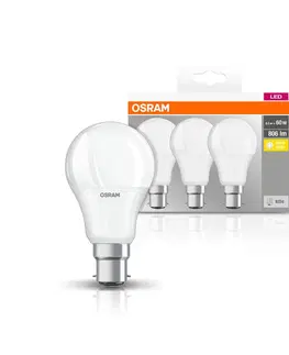 LED žárovky OSRAM OSRAM LED žárovka Classic B22d 8,5W 2700K 806lm 3k