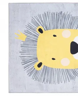 Dětské koberce Dětský koberec s roztomilým motivem lva Šířka: 120 cm | Délka: 170 cm