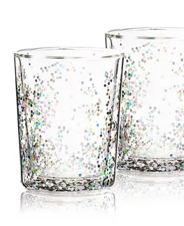 Sklenice 4Home Termo sklenice HotnCool Sparkle 250 ml, 2 ks