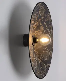 Nástěnná svítidla MARKET SET MARKET SET Gatsby nástěnné svítidlo kumo černé Ø 60cm