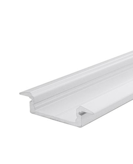Profily Light Impressions Reprofil T-profil plochý ET-01-15 bílá mat 2000 mm 975065