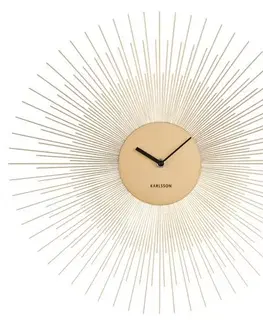 Hodiny Karlsson 5817GD  Designové nástěnné hodiny  pr. 45 cm