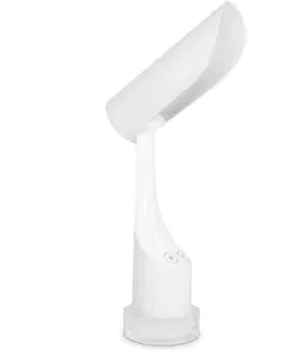 Lampičky Retlux RTL 205 Stolní LED lampa s ambientím podsvícením bílá, 5 W