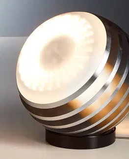 Stolní lampy TECNOLUMEN TECNOLUMEN Bulo XL - stojací lampa LED, hliník