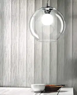 Moderní závěsná svítidla Závěsný lustr Ideal Lux Discovery Fade SP1 149592 šedý 30cm  