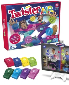 Hračky společenské hry HASBRO - Twister air cz sk verze