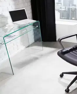 Kancelářská křesla LuxD Designová kancelářská židle Roma černá