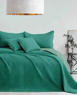 Přehozy Přehoz na postel AmeliaHome Softa zelený, velikost 170x270
