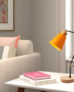 Lampy a lampičky Stolní lampa MANAVGAT orange