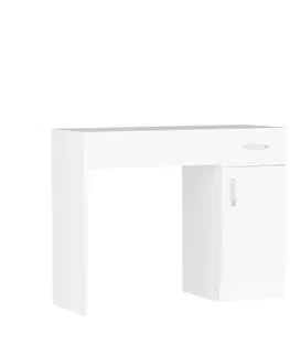 Toaletní stolky Kalune Design Toaletní stolek INCI 74 cm bílý