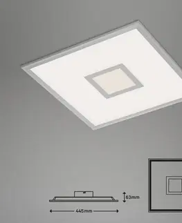 Inteligentní stropní svítidla Briloner LED stropní svítidlo Centro S CCT RGB Tuya 45x45 cm