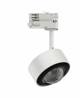 Svítidla pro Paulmann 3fázové kolejnice PAULMANN ProRail3 LED lištový spot Aldan 780lm 8,5W 3000K 230V bílá/černá