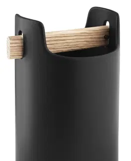 Kuchyňské stěrky EVA SOLO Multifunkční box s dřevěnou rukojetí černý
