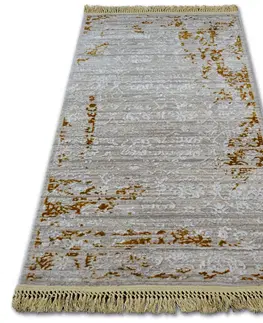 Koberce a koberečky Dywany Lusczow Kusový koberec MANYAS Xia hnědo-krémový, velikost 80x150