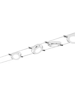 Lankové systémy osvětlení Paulmann Paulmann RoundMac LED lankový systém, 4 žárovky