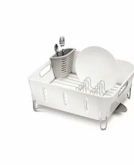 Odkapávače nádobí Simplehuman Odkapávač na nádobí Compact, bílá