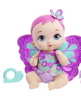 Hračky panenky MATTEL - My Garden Baby Miminko - Purpurový Motýlek
