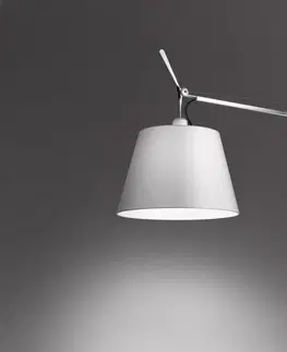 LED nástěnná svítidla Artemide Tolomeo Mega nástěnná, stolní a stojací lampa LED 2700K - se stmívačem na kabelu - hliník - tělo lampy 0762W10A