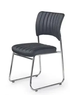 Kancelářské židle HALMAR Konferenční židle Rendio černá
